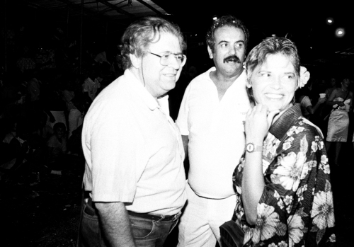 Aramis Millarch, Afunfa e Adélia Lopes - Carnaval na Marechal Deodoro - Anos 80